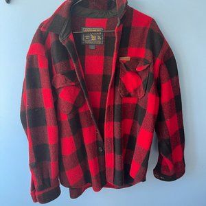 Vintage Plaid Woolrich Chore Shacket Shirt/Coat XL